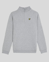 Lyle&scott Quarter Zip Pullover D24 light grey marl