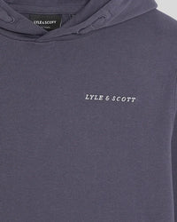 Script Embroidered Hoodie