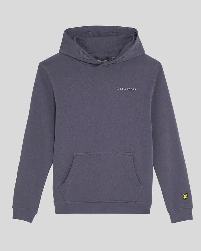Script Embroidered Hoodie