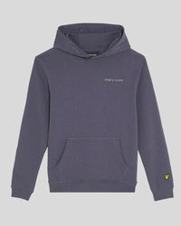Script Embroidered Hoodie