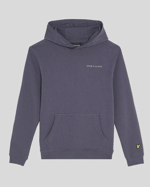 Script Embroidered Hoodie