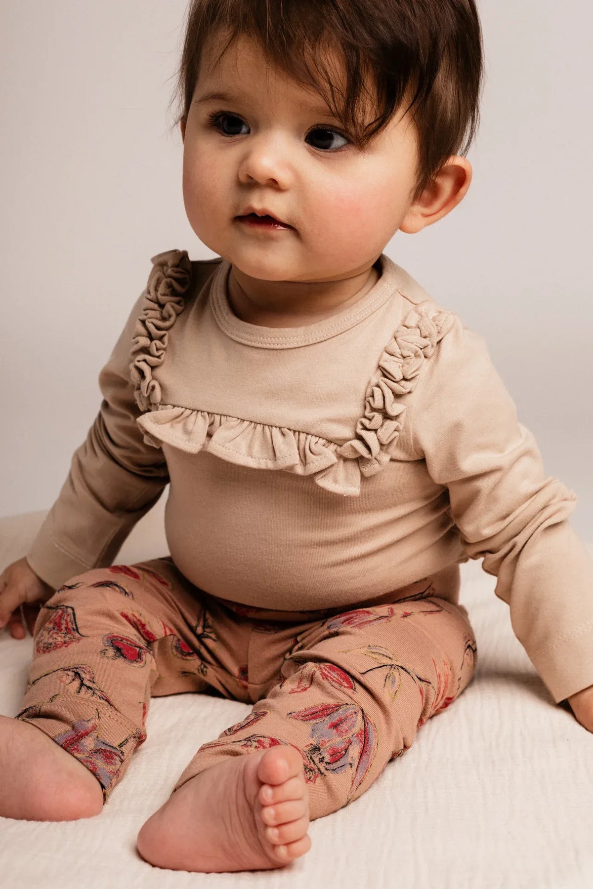 Bajestudio Marya Peach almond aop