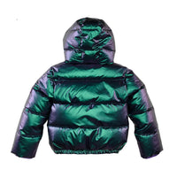 Z8 Melita winterjas Metallic disco