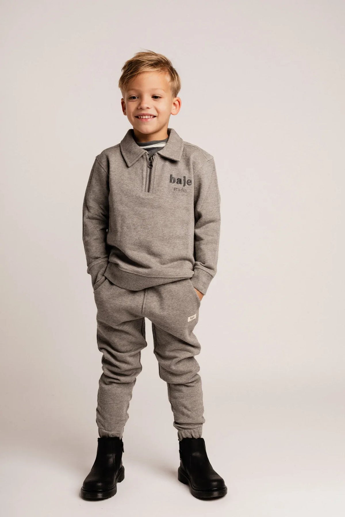 Bajestudio Morlon Grey melange multicolor