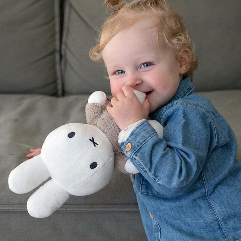 Tiamo Nijntje knuffel 25cm Fluffy taupe