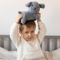Tiamo Snuffie knuffel 25cm Fluffy blue