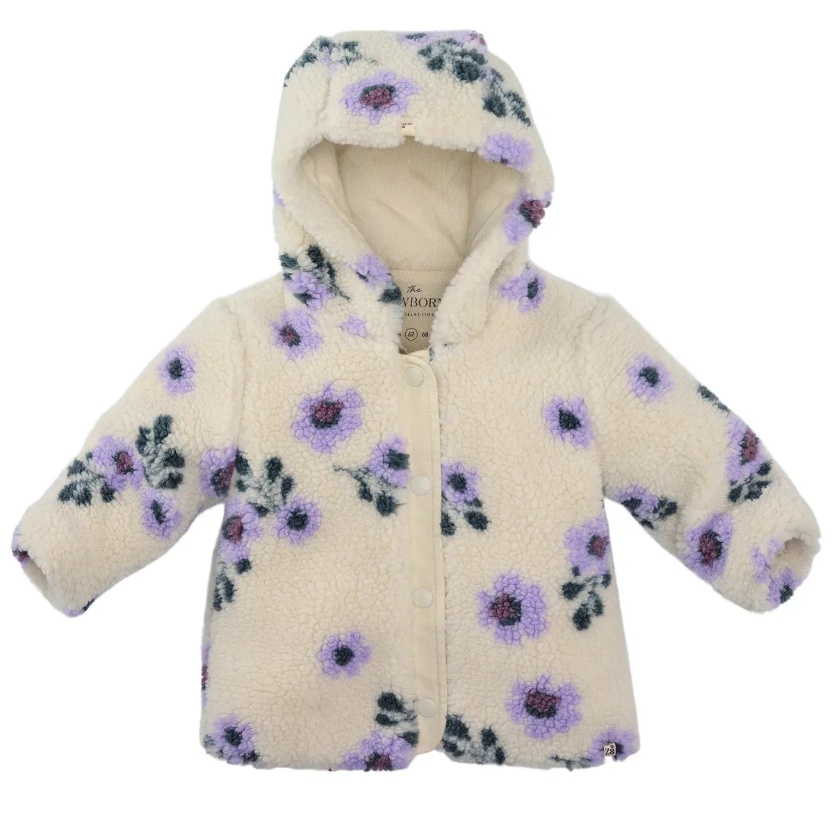 Z8 Nayla borgvestje Vanilla cream/aop