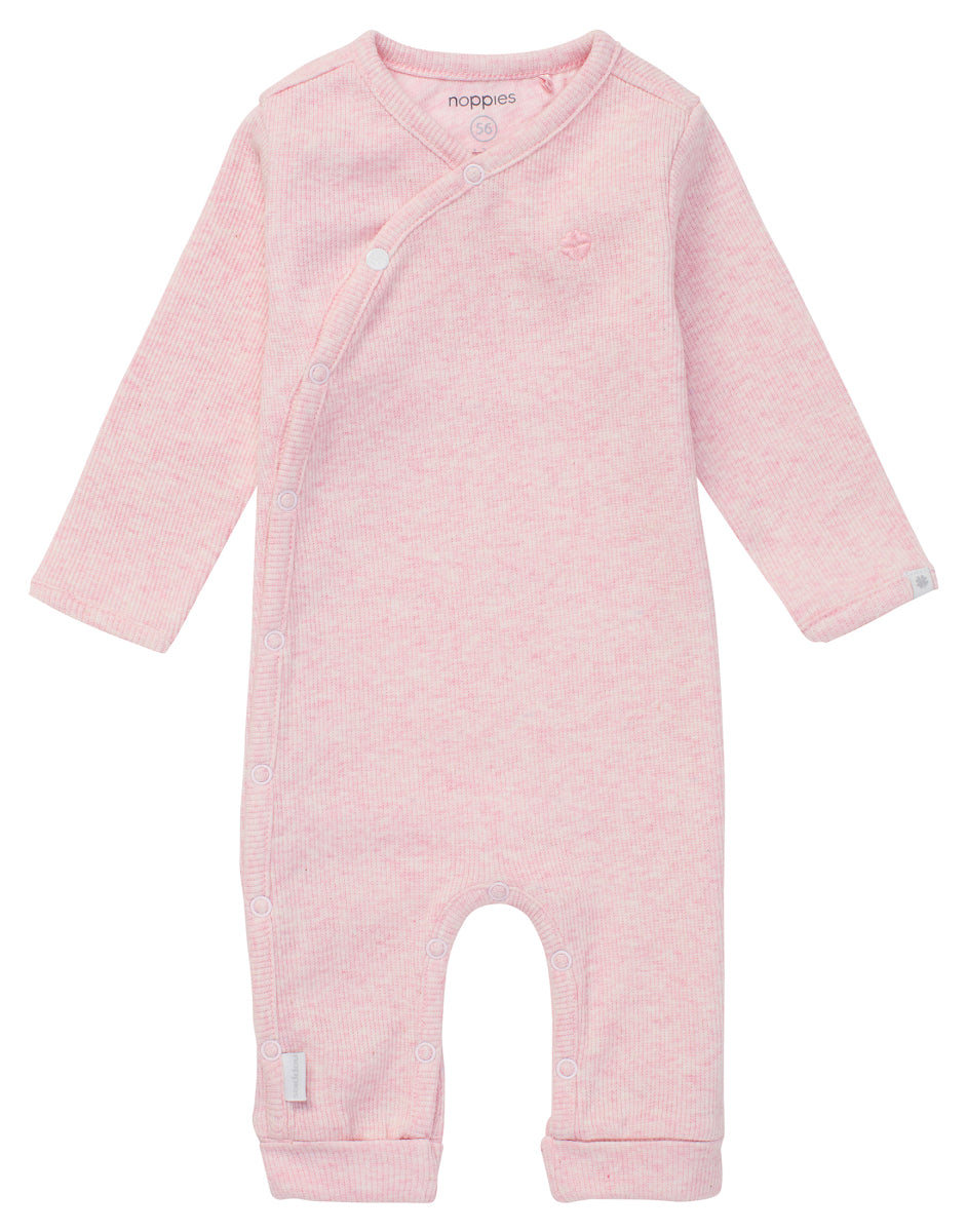 Noppies babypakje lange mouw nevis Light rose melange