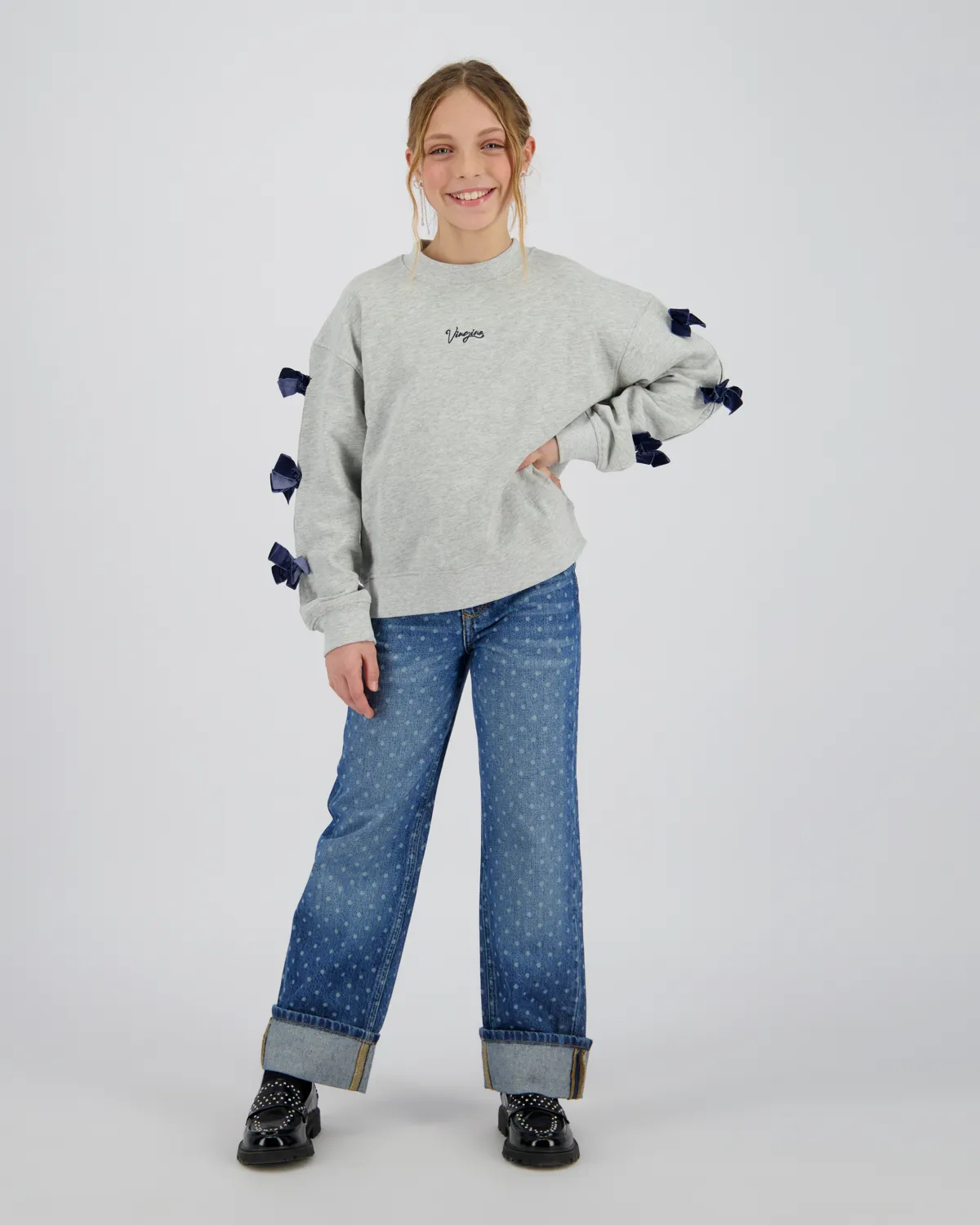 Vingino Noran sweater Grey mele