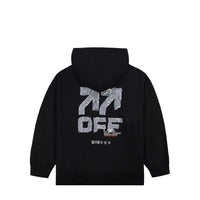 Lab Off-White Off Active Duct Tape Hoodie Black