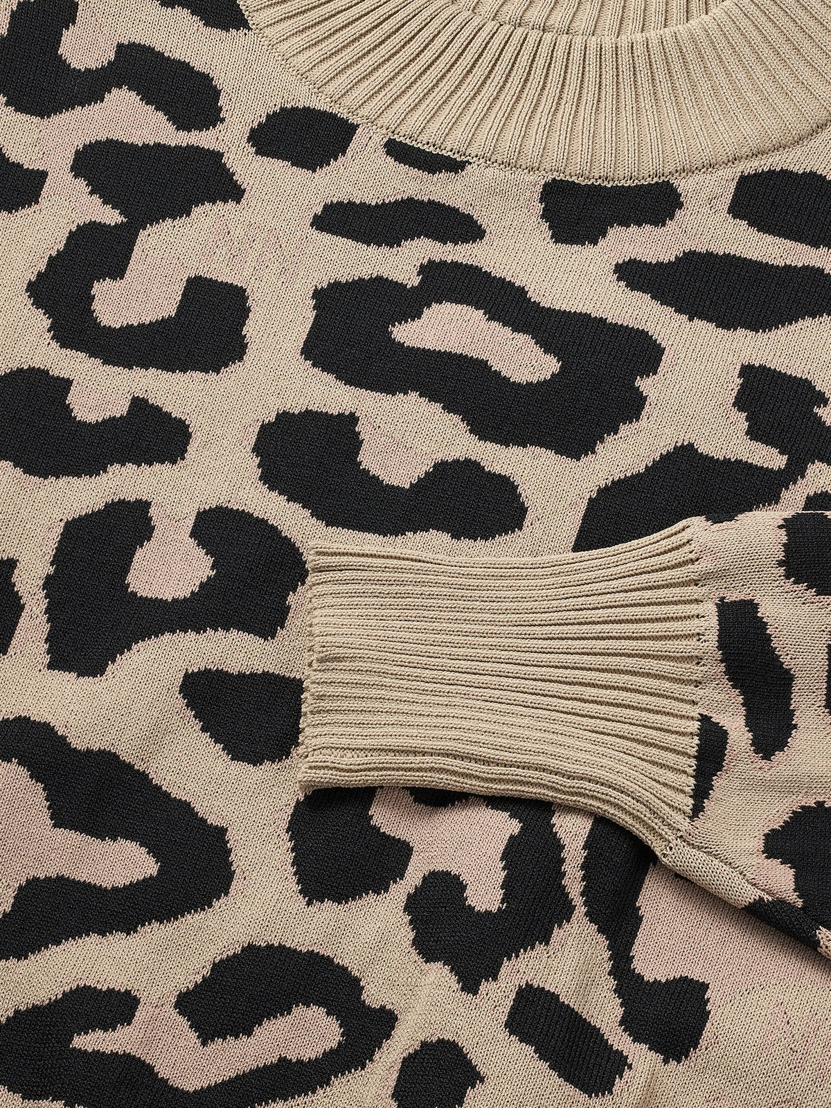 Nik&nik Ocelot Sweater Mexican sand