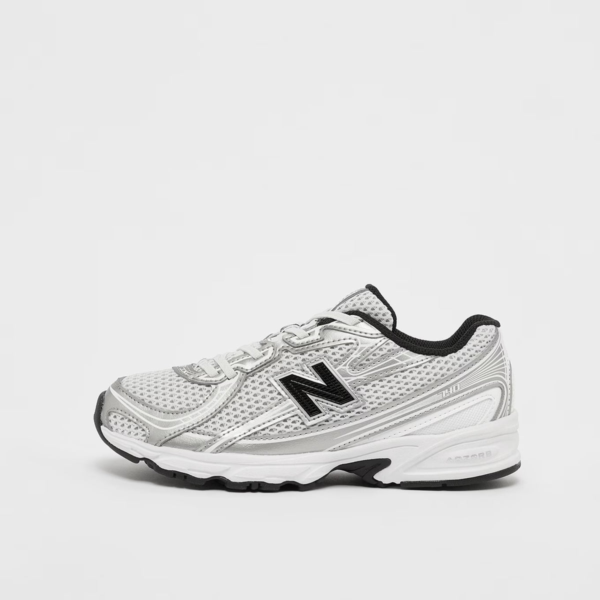 New Balance Sneakers 740 Silver metalic/black