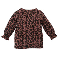Z8 Perla longsleeve Amber brown/aop
