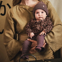 Z8 Perla longsleeve Amber brown/aop