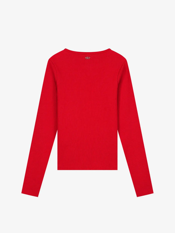 Presley LS Rib Top