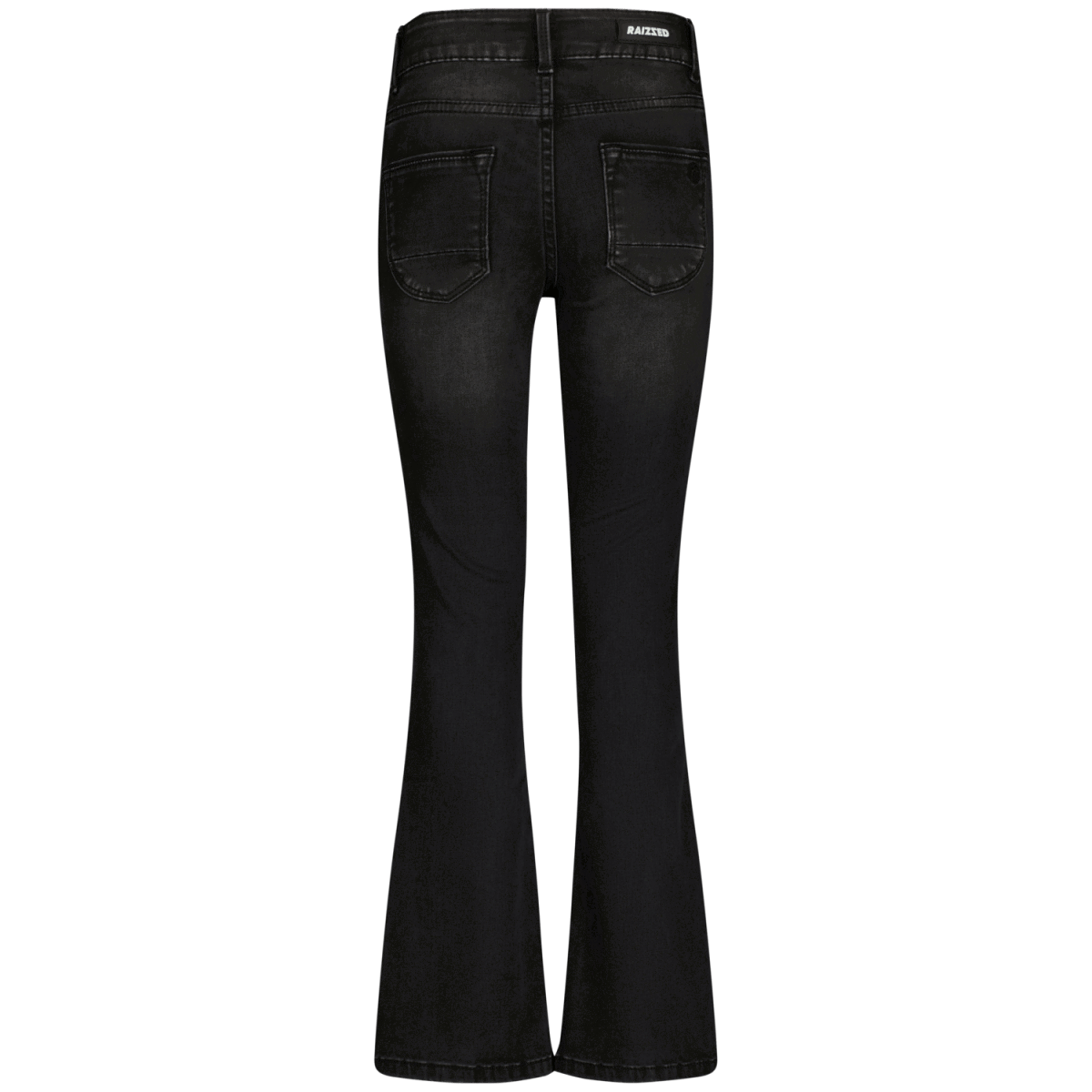 Melbourne patched flared jeans