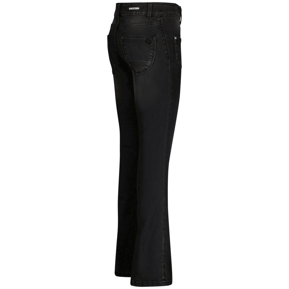 Melbourne patched flared jeans
