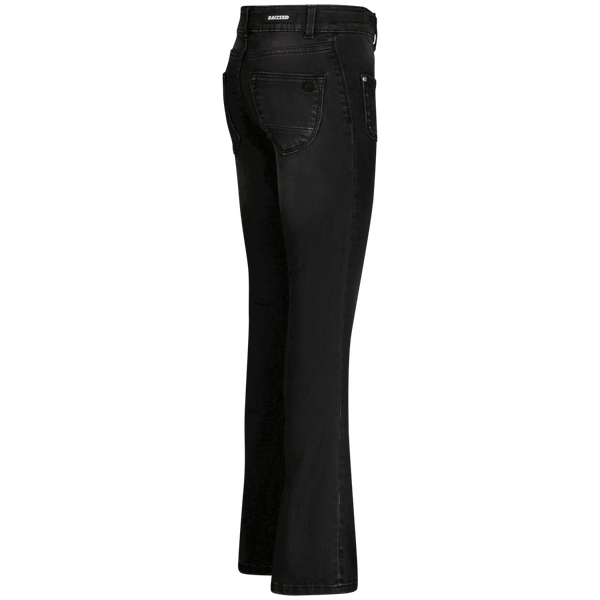 Melbourne patched flared jeans