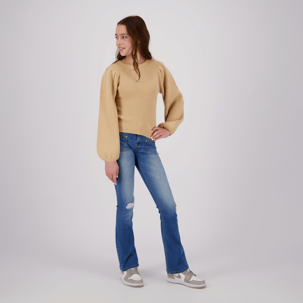 Melbourne crafted flared jeans