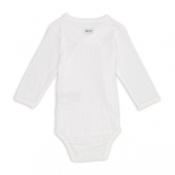 Lodger Romper LS Solid Cloud dancer