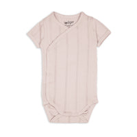 Lodger Romper SS Pointelle Powder