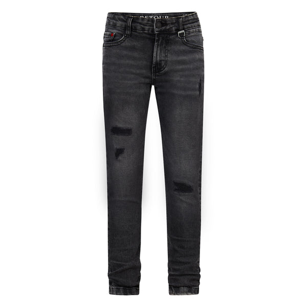 Tobias grey distressed jeans