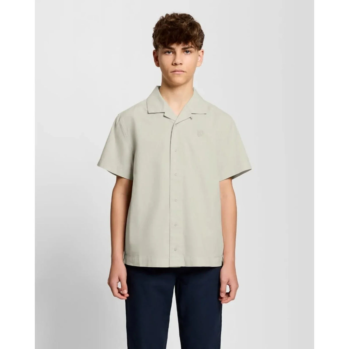 Linen Blend SS Shirt