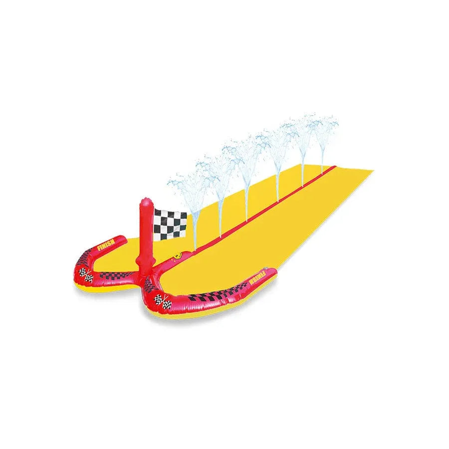 Waterslide racing
