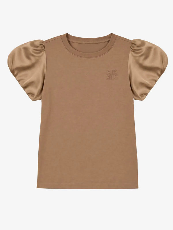 Satin T-shirt