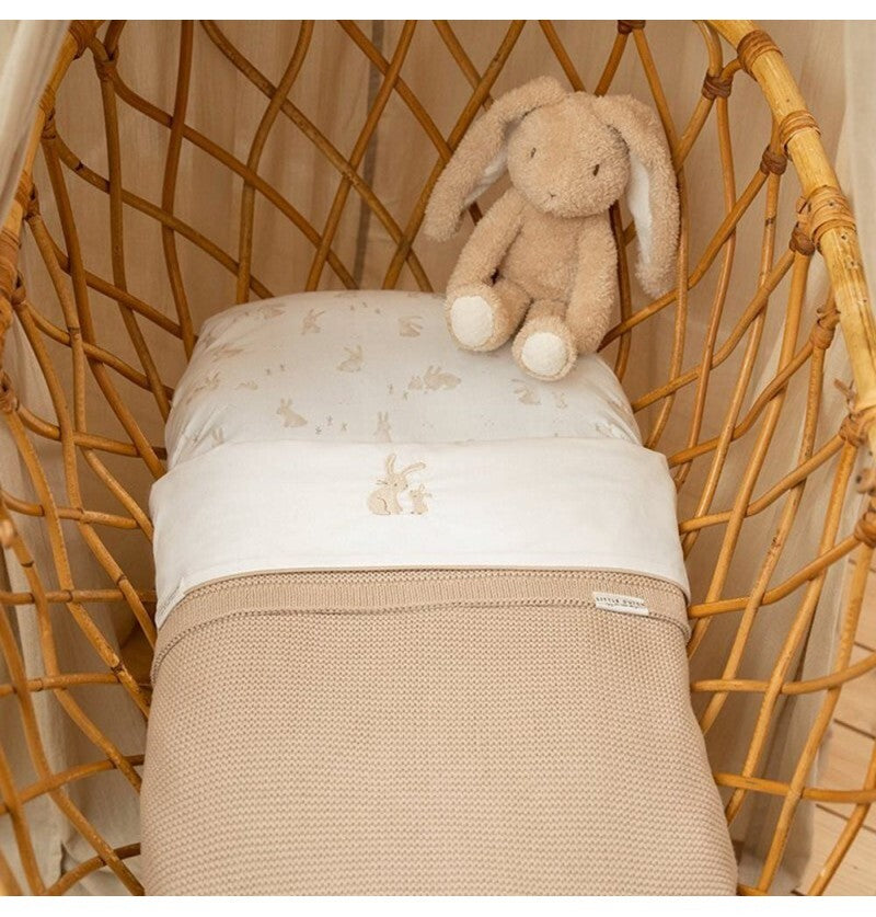 L.dutch Hoeslaken ledikant Baby Bunny Multicolor
