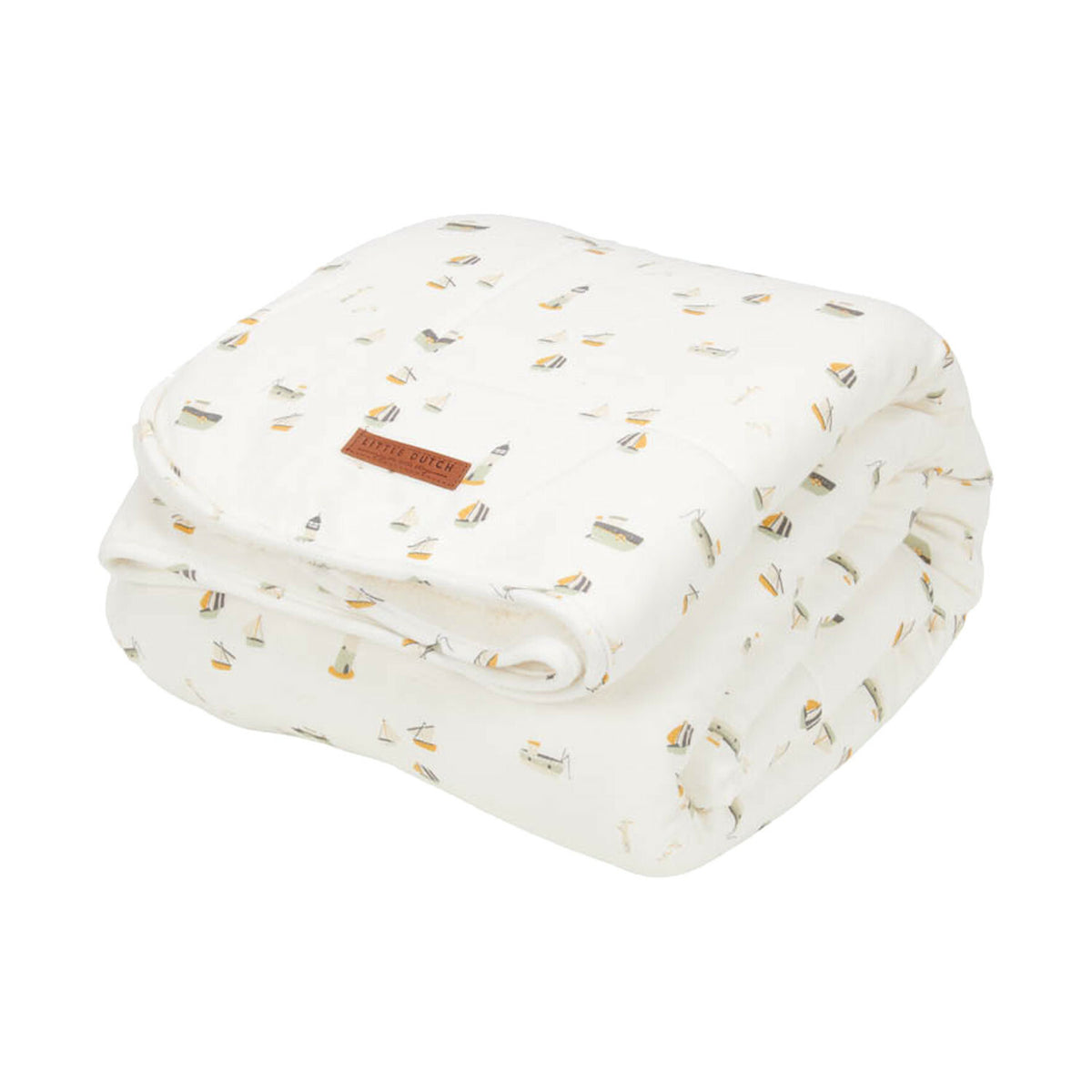 L.dutch Ledikantdeken Sailors Bay White Wit