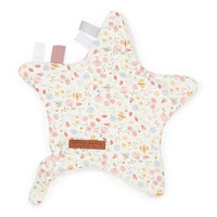 L.dutch Knuffeldoek ster - Flowers&Butterflies