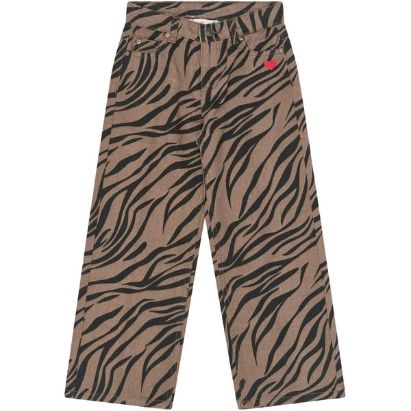 The New TNVanya Wide Fit Jeans Taupe gray aop tn