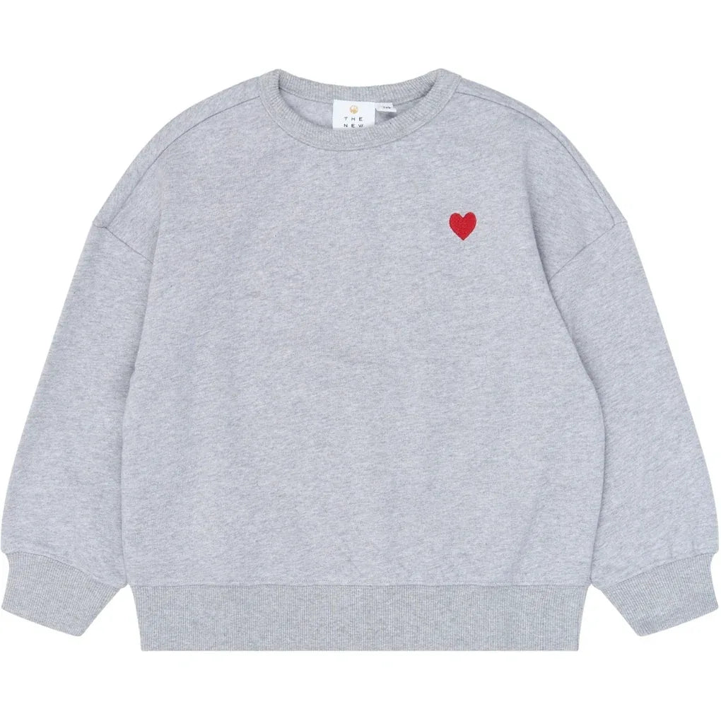 The New TNVolina OS Melange Sweatshirt Light grey melange