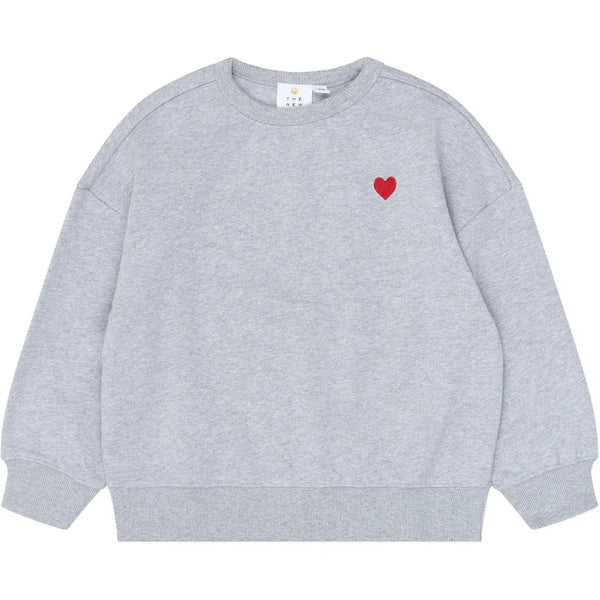 The New TNVolina OS Melange Sweatshirt Light grey melange