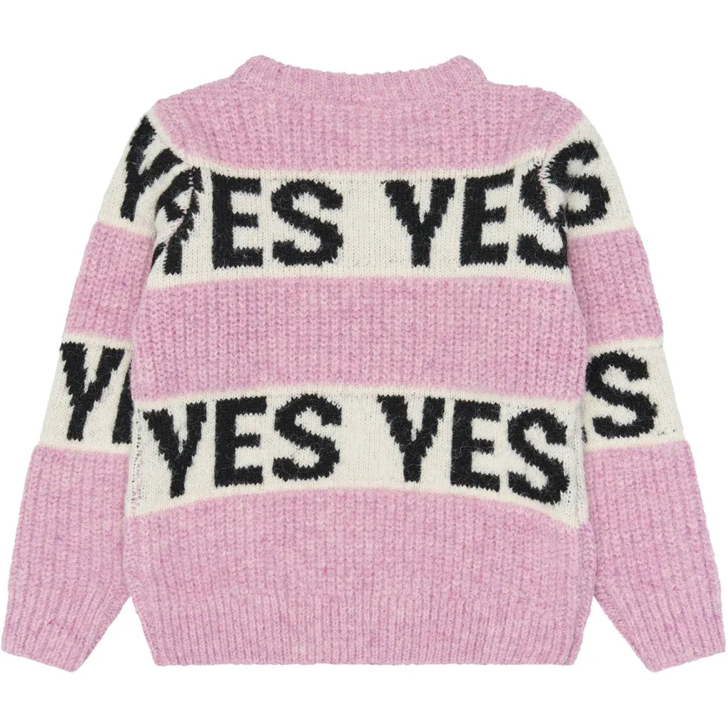 The New TNValette Knit Pullover Pink lavender tn