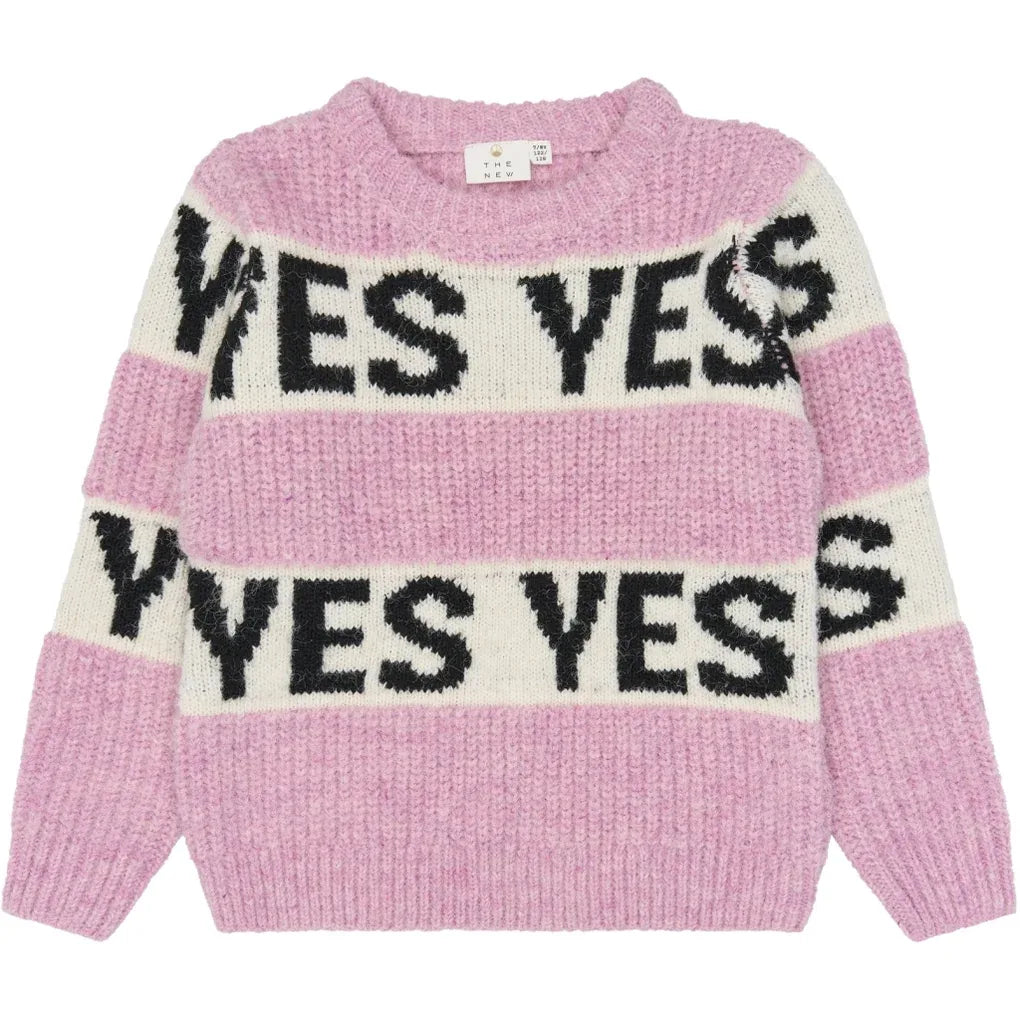 The New TNValette Knit Pullover Pink lavender tn