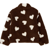 The New TNUnita OS Teddy Jacket Chestnut aop