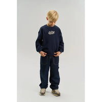 The New TNVance OS Sweatshirt Navy blazer