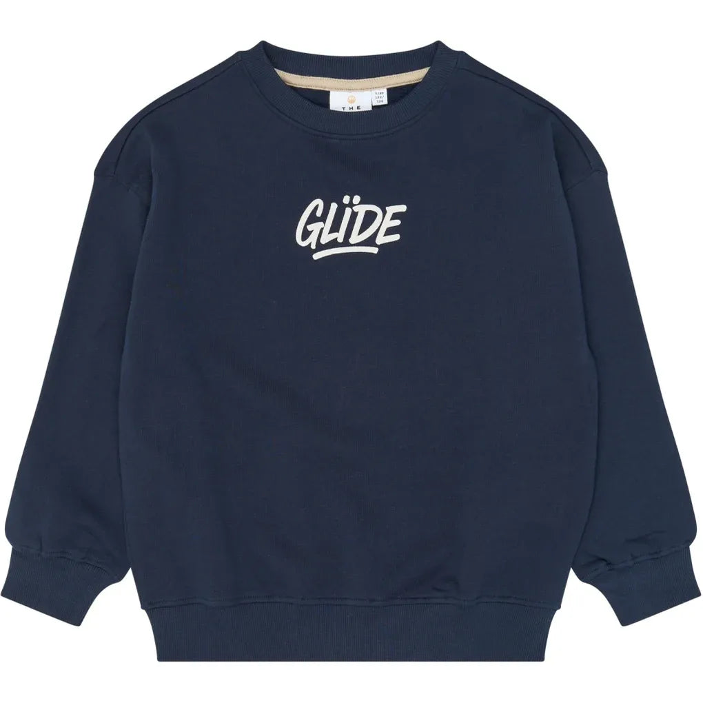 The New TNVance OS Sweatshirt Navy blazer