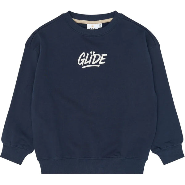 The New TNVance OS Sweatshirt Navy blazer