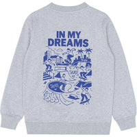 The New TNVillard Melange Sweatshirt Light grey melange