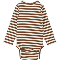 The New TNSBFro LS Rib Body Toffee striped