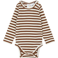 The New TNSBFro LS Rib Body Toffee striped