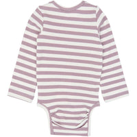The New Siblings TNSBFro L_S Rib Body Elderberry-gardenia striped tn