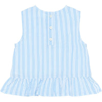 The New Siblings Siri Top Forever blue striped