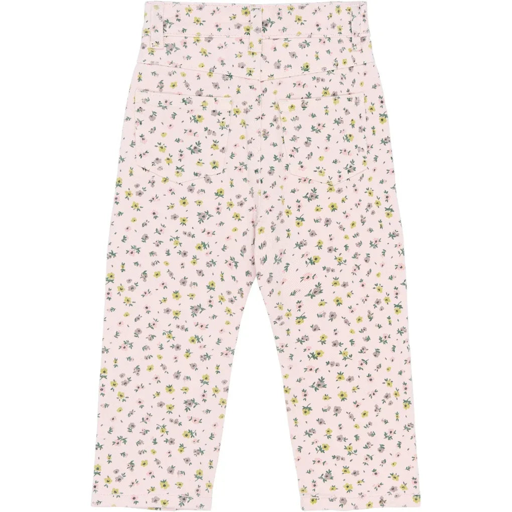The New Siblings Sif Jeans broekje Light lilac aop