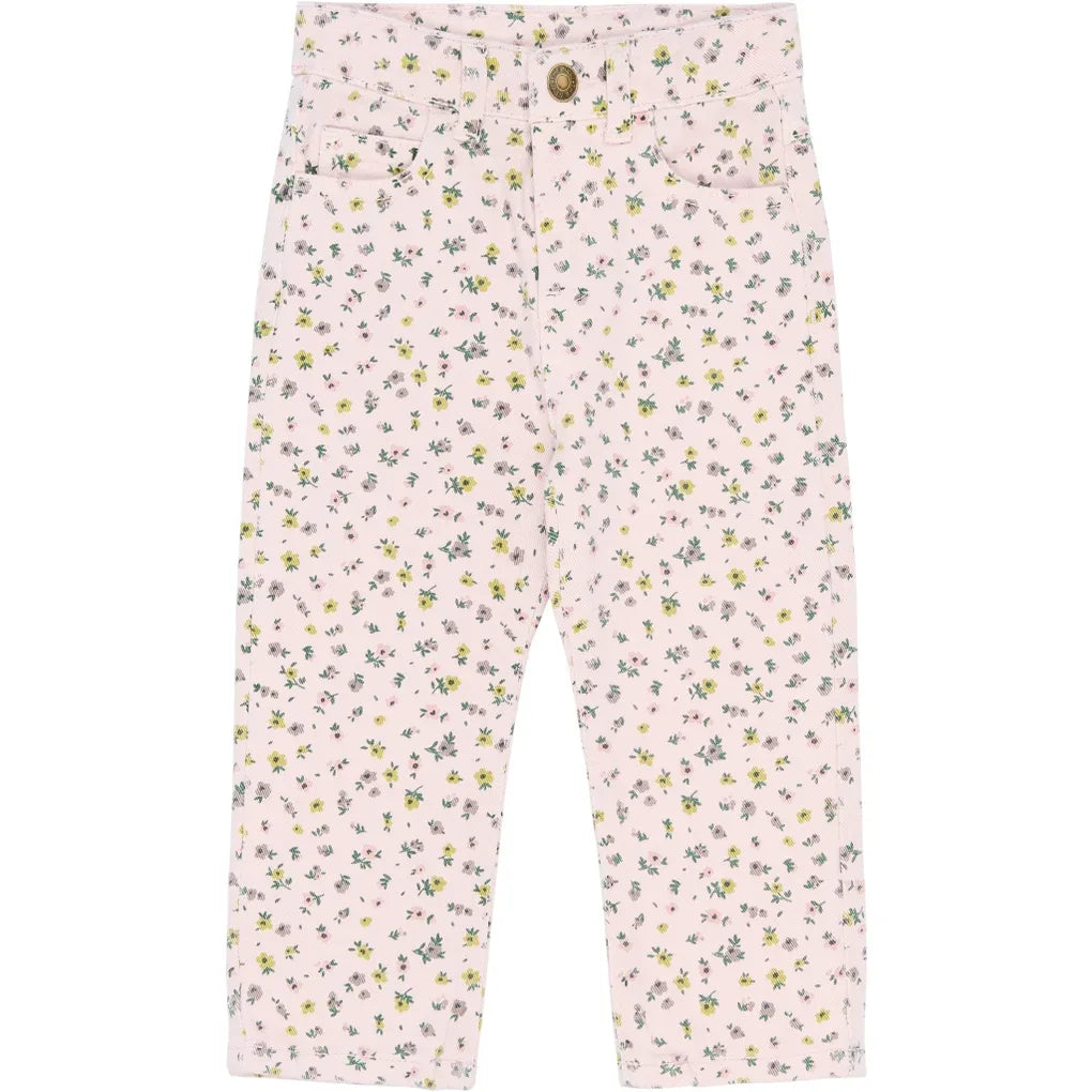 The New Siblings Sif Jeans broekje Light lilac aop