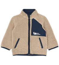 The New Siblings Stormy Uni Teddy jasje Navy blazer
