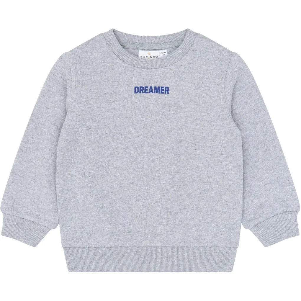 The New Siblings TNSTVillers Melange Sweatshirt Light grey melange